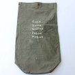 40s 米軍 U.S.N. ステンシル ハンドペイント キャンバス ダッフル