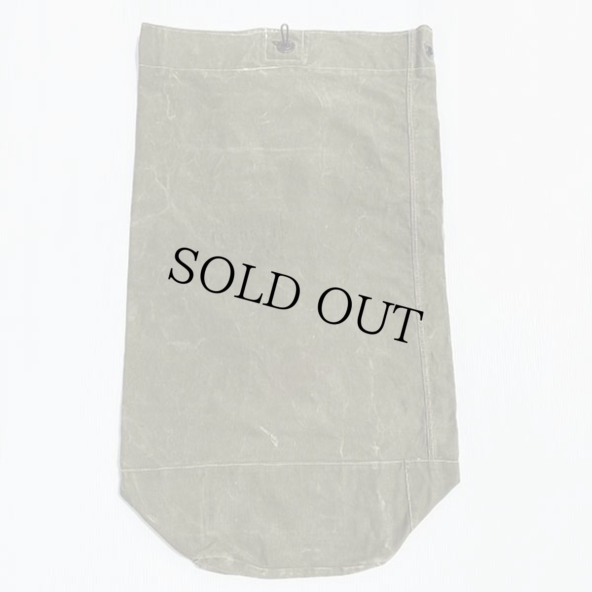 画像2: 50s 米軍 US ステンシル キャンバス ダッフルバッグ オリーブ (2)