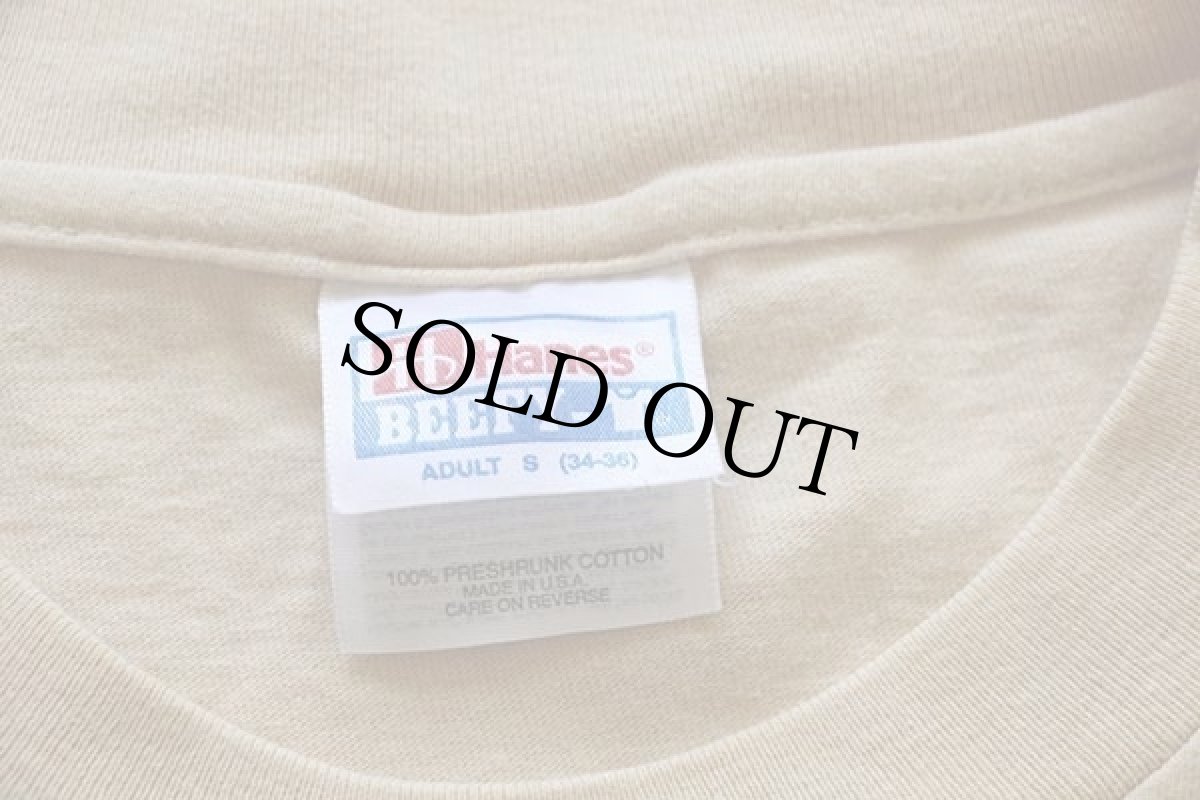 画像3: 90s USA製 DON'T WORRY BE HAPPY!! スマイル コットンTシャツ カーキ S (3)