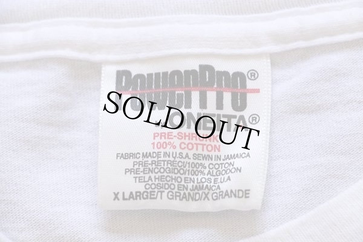 画像3: 90s USA製 Andrew Carson ロードバイク アート コットンTシャツ 白 XL (3)