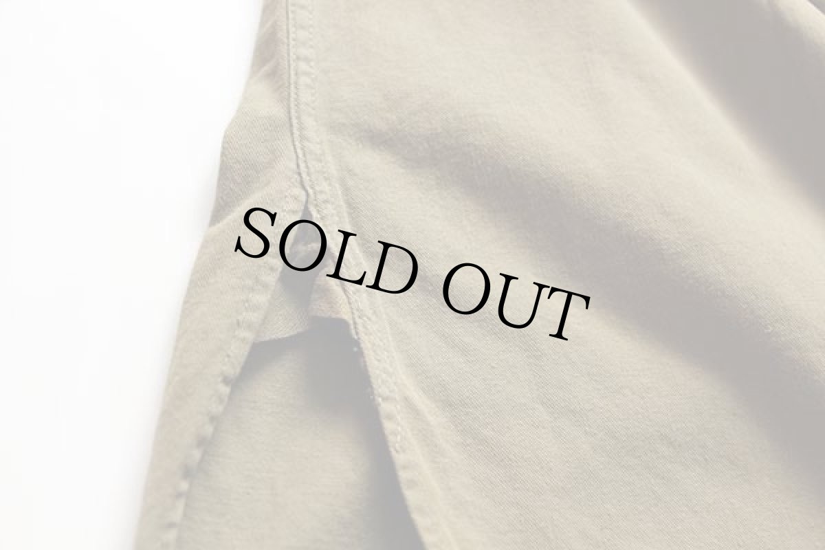 画像6: 40s BSA ボーイスカウト チェンジボタン ピンズ&パッチ&マチ付き コットンポプリンシャツ オリーブ★23 (6)