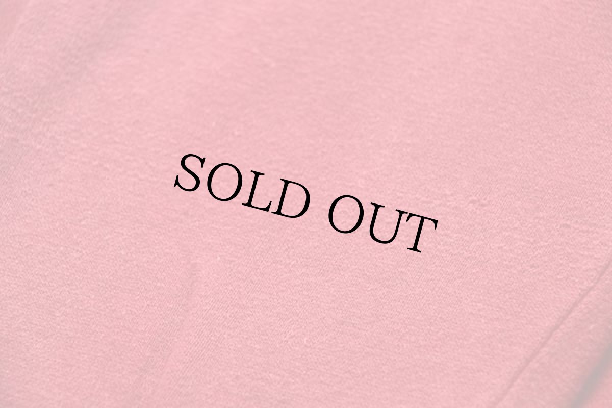 画像8: 60s UNKNOWN 無地 コットン スウェット 赤 フェード (8)