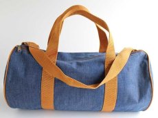 画像2: 70s USA製 ATHALON PRODUCTS 2WAY デニム ダッフルバッグ (2)