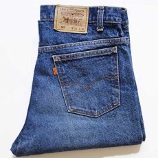 画像1: 90s USA製 Levi'sリーバイス 517 デニムパンツ w34★ブーツカット (1)