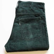 画像1: 70s Levi'sリーバイス 646 コーデュロイパンツ 深緑 w34★ベルボトム (1)