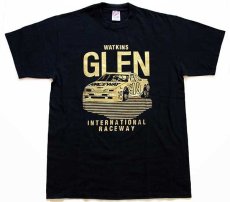 画像2: 90s USA製 WATKINS GLEN INTERNATIONAL RACEWAY NASCAR コットンTシャツ 黒 L (2)