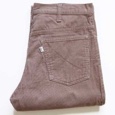 画像1: 70s Levi'sリーバイス 646 コーデュロイパンツ 薄茶 w32 L33★ベルボトム (1)