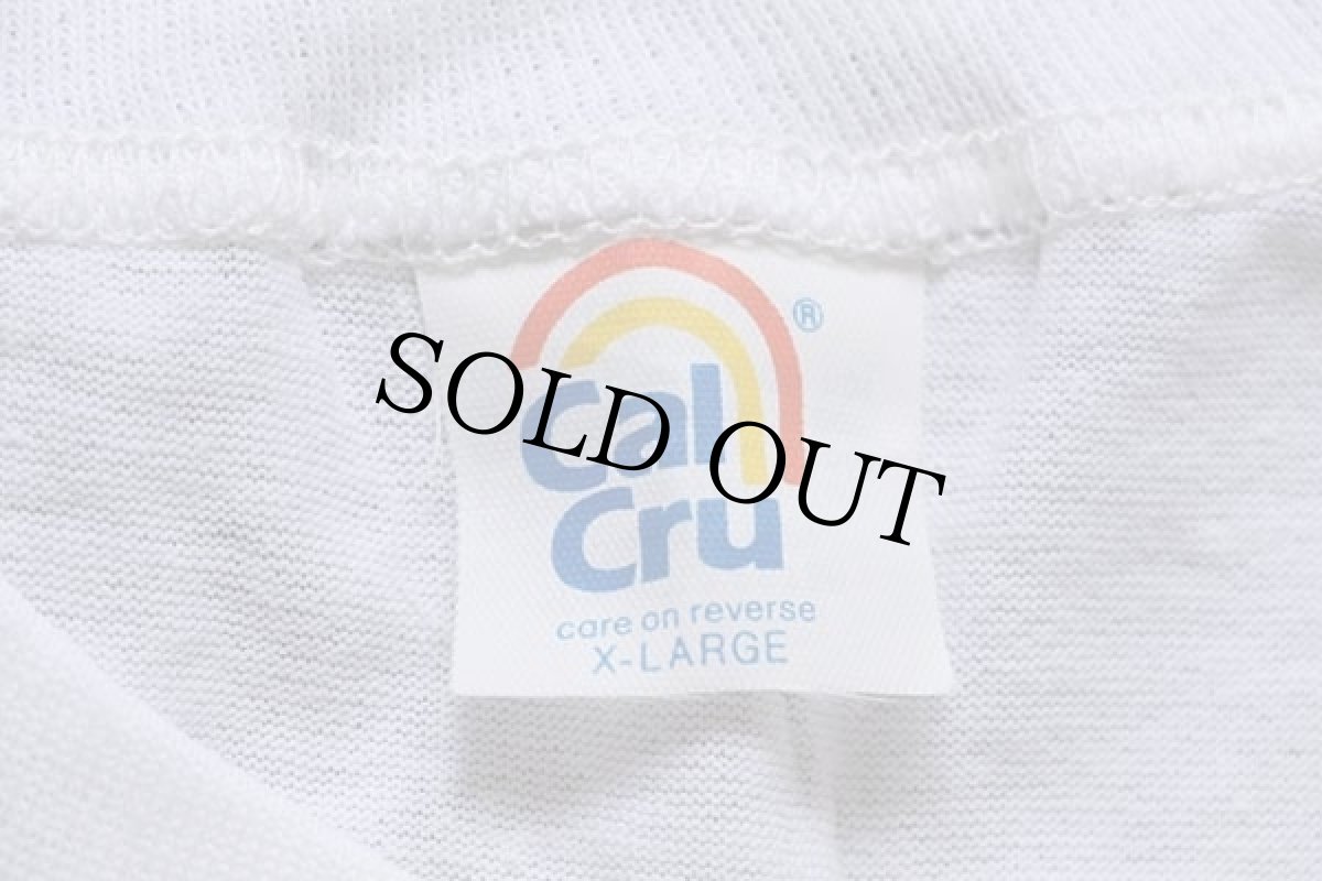 画像4: デッドストック★90s USA製 Beretta U.S.A. ベレッタ バックプリント 長袖Tシャツ 白 XL (4)