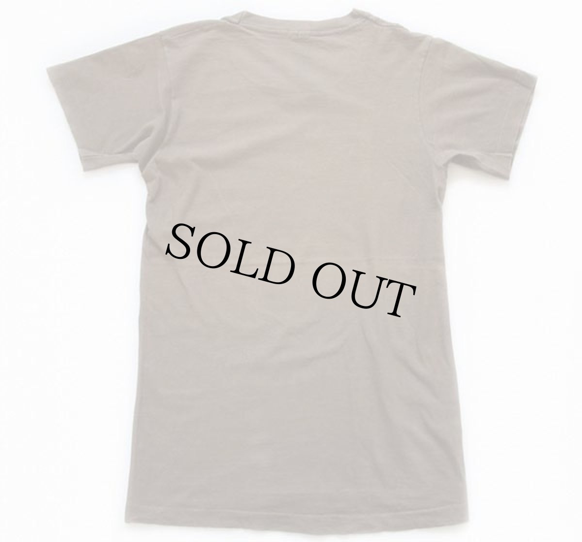 画像3: 80s USA製 FRUIT OF THE LOOM ステンシル コットンTシャツ 茶 S (3)