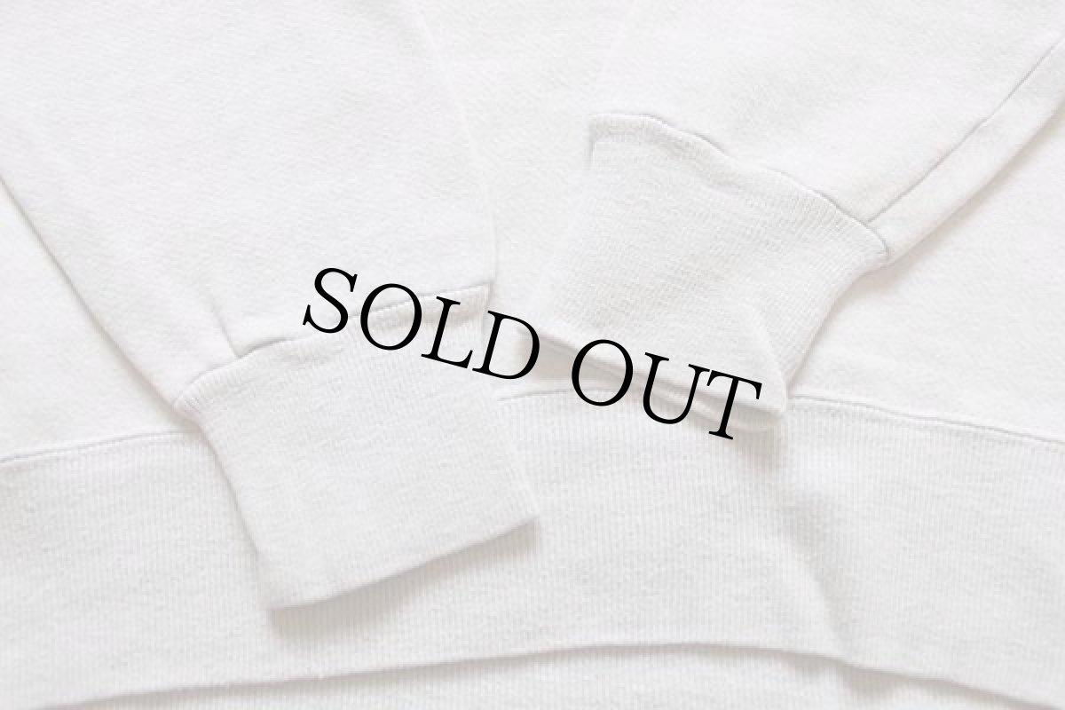 画像6: 50s UNKNOWN ステンシル コットン スウェット オートミール (6)