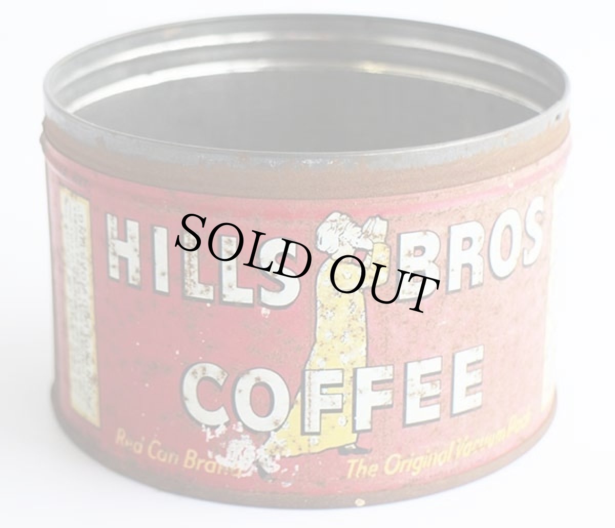 画像2: ビンテージ HILLS BROS COFFEE コーヒー缶★ジャンク (2)