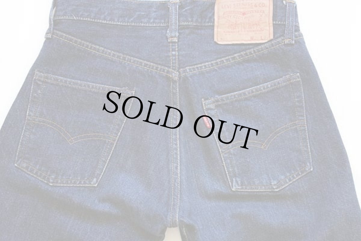 画像4: 60s USA製 LEVI'Sリーバイス 501 BIGE デニムパンツ w28 L30 (4)