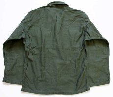 画像2: 50s 米軍 U.S.ARMY パッチ付き ユーティリティシャツ オリーブグリーン (2)