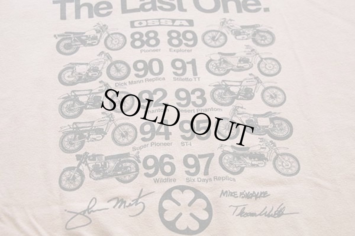 画像4: 90s Hanes OSSA 両面プリント コットンTシャツ ベージュ XL (4)