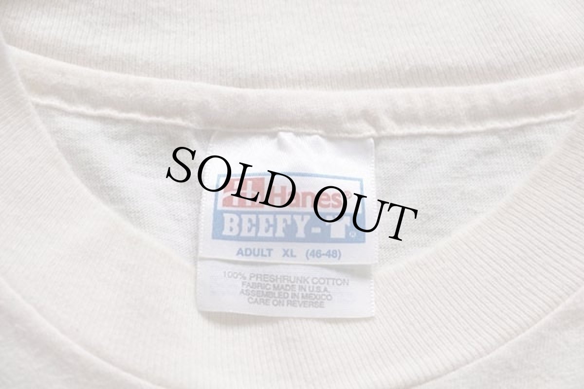 画像3: 90s Hanes OSSA コットンTシャツ 生成り XL (3)