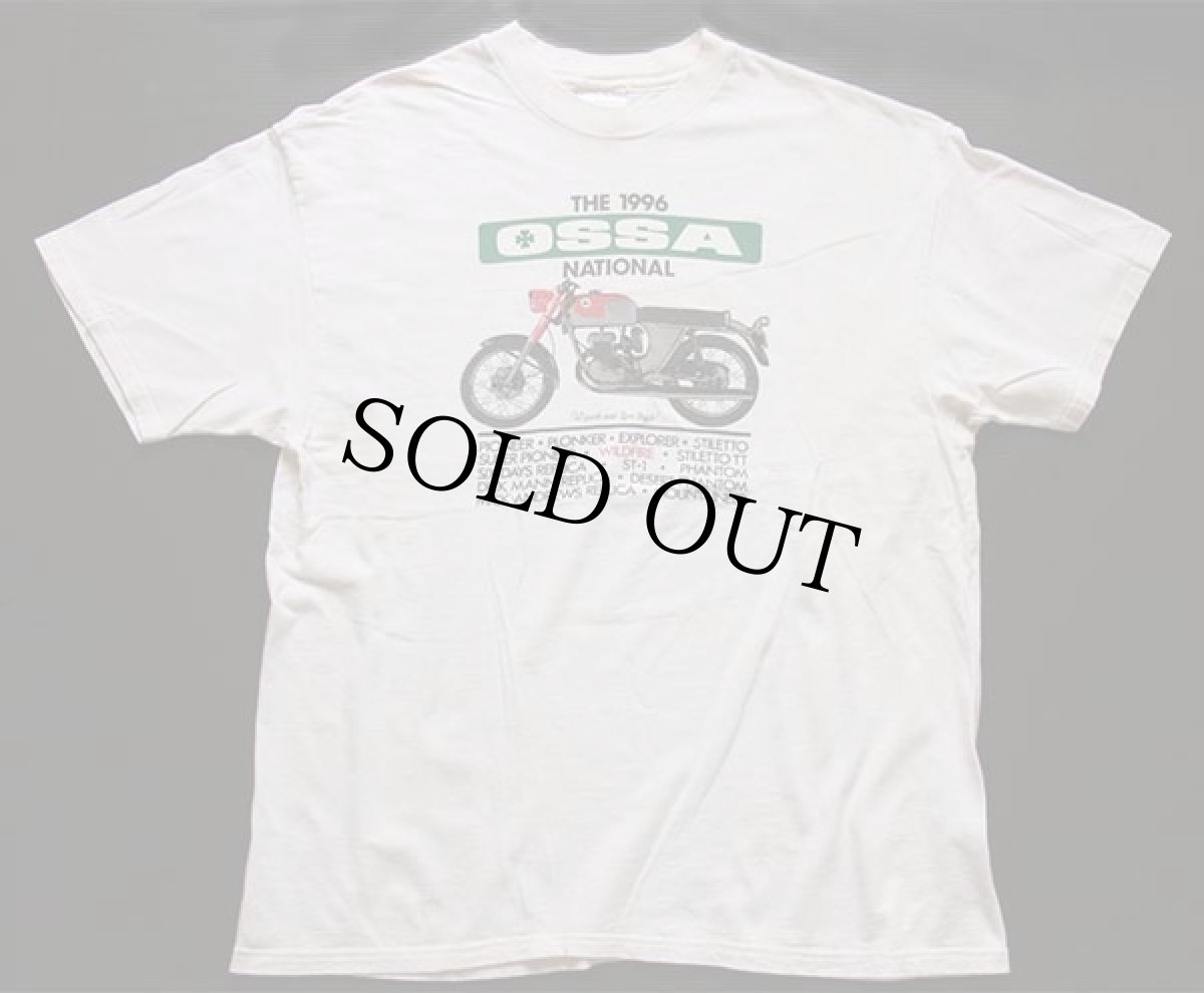 画像2: 90s Hanes OSSA コットンTシャツ 生成り XL (2)