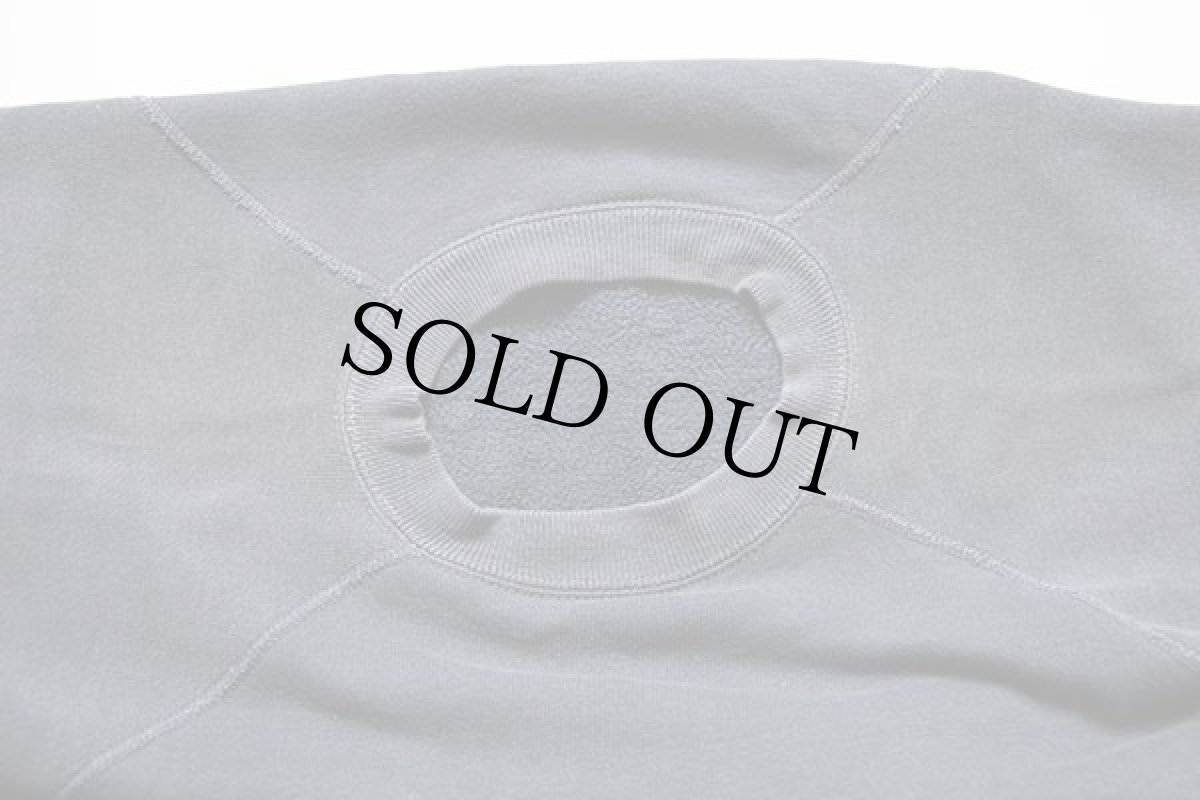 画像6: 60s Qui Vive フロッキープリント コットン スウェット 紺 フェード (6)