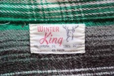 画像4: 60s WINTER King オンブレチェック コットン フランネルシャツ (4)