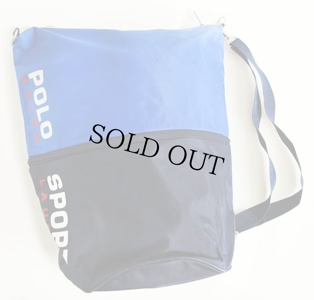 画像3: 90s POLO SPORTポロ スポーツ ラルフローレン マルチカラー ナイロン ダッフルバッグ (3)