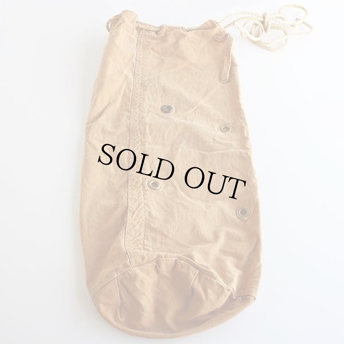 画像2: ビンテージ キャンバス ダッフルバッグ (2)