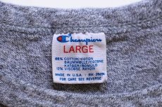 画像3: 80s USA製 Championチャンピオン UCLA ATHLETIC DEPT. マスコット 88/12 タンクトップ 杢グレー L (3)