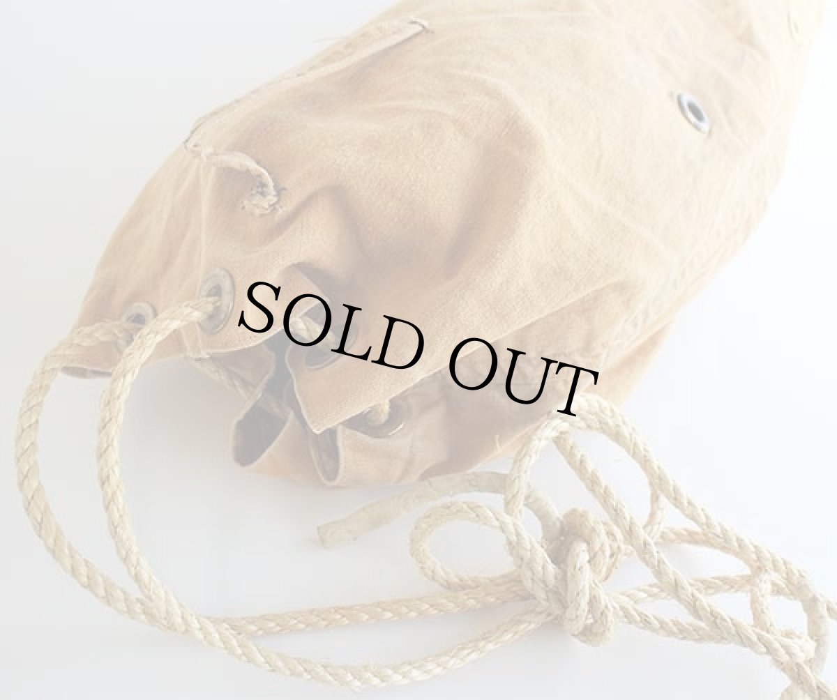 画像3: ビンテージ キャンバス ダッフルバッグ (3)