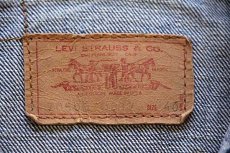 画像4: 70s USA製 Levi'sリーバイス 70505 デニムジャケット ペンキ飛び 40 (4)