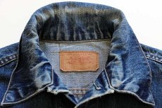 画像10: 70s USA製 Levi'sリーバイス 70505 デニムジャケット ペンキ飛び 40 (10)