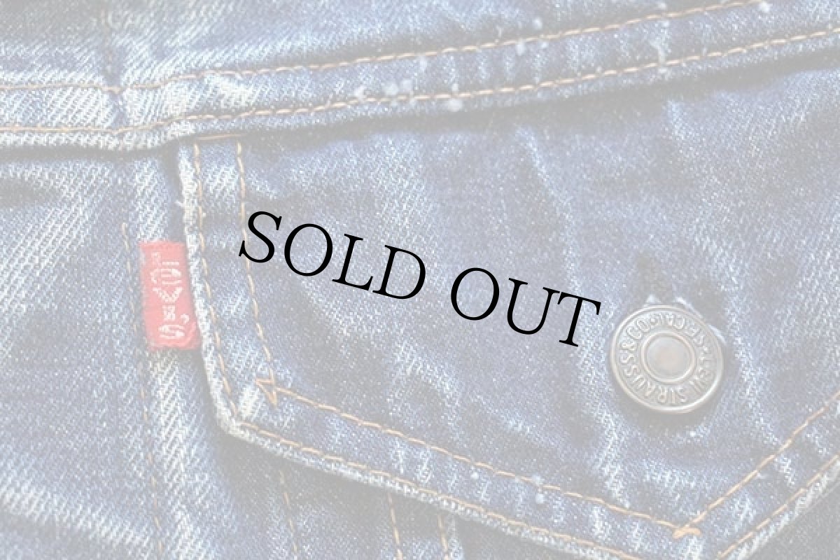 画像5: 70s USA製 Levi'sリーバイス 70505 デニムジャケット ペンキ飛び 40 (5)