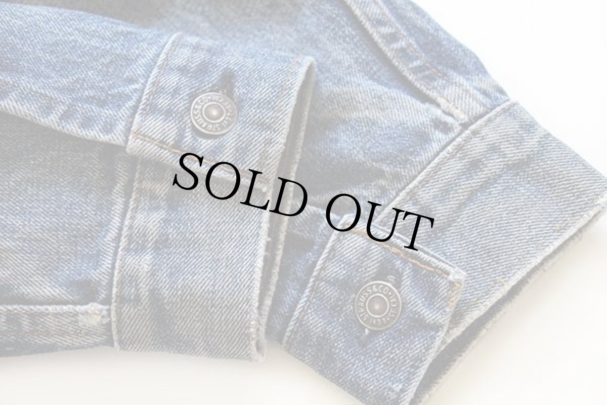 画像7: 70s USA製 Levi'sリーバイス 70505 デニムジャケット ペンキ飛び (7)