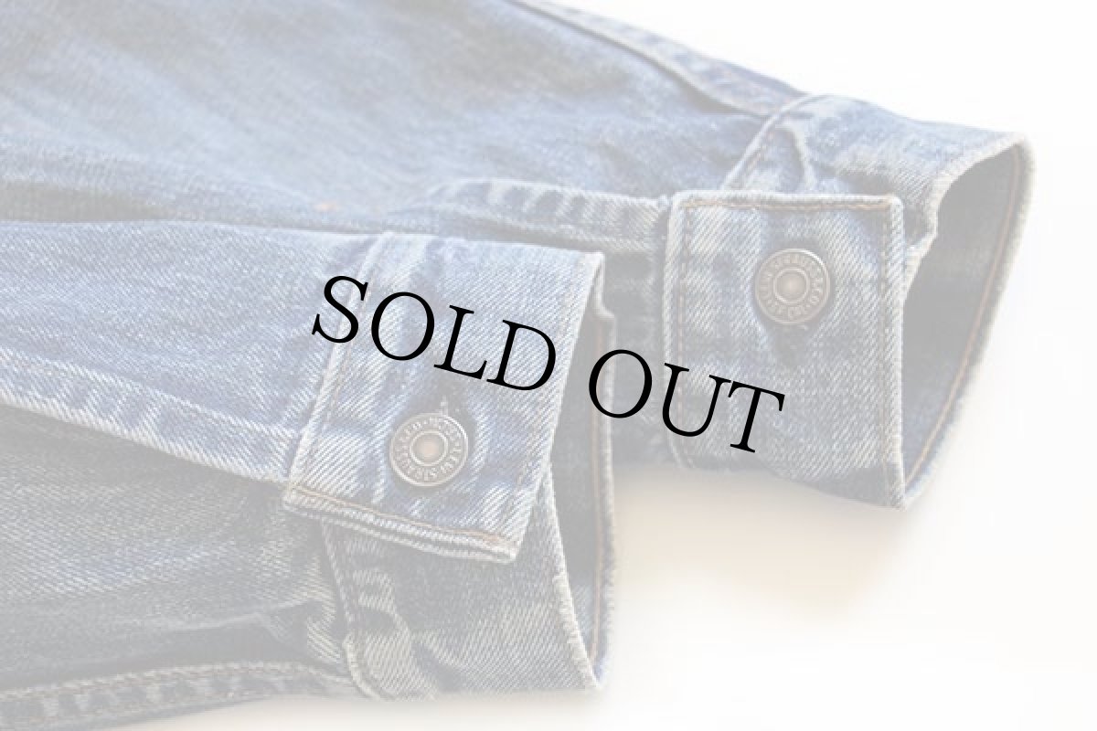 画像7: 70s USA製 Levi'sリーバイス 70505 デニムジャケット ペンキ飛び 40 (7)
