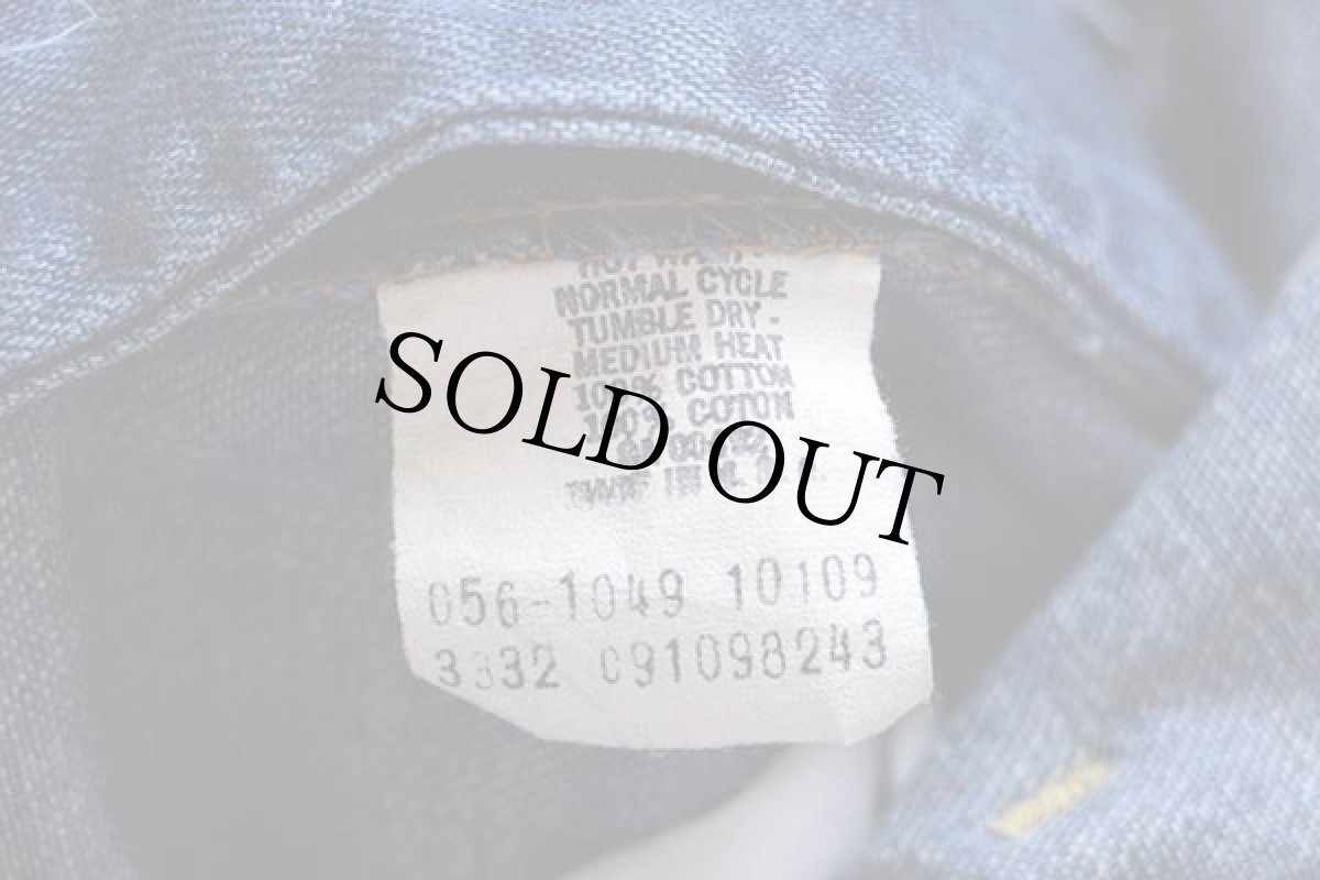 画像5: 70s USA製 Leeリー BOSS OF THE ROAD デニム ロガーパンツ w33 (5)