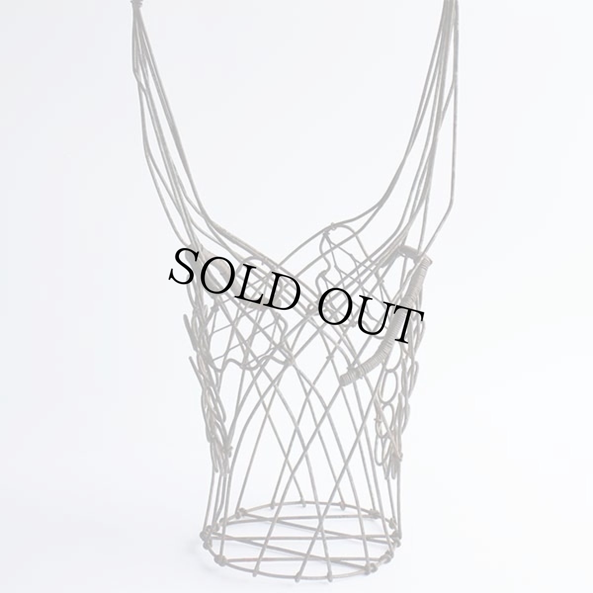 画像2: ビンテージ ワイヤーバスケット (2)