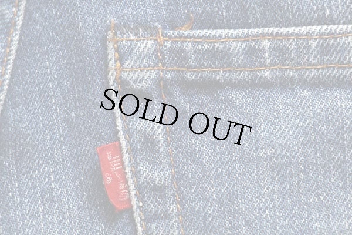 画像5: 70s LEVI'Sリーバイス 505 BIGE デニムパンツ w30 (5)