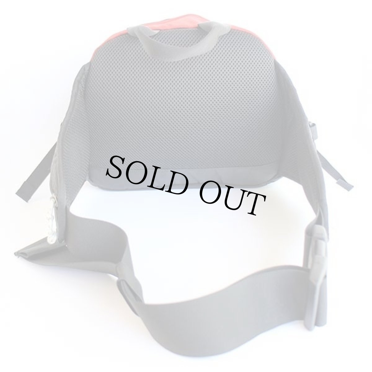 画像2: 00s patagoniaパタゴニア POBLANO LUMBER ナイロン ウエストバッグ 赤×黒★刺繍ロゴ (2)