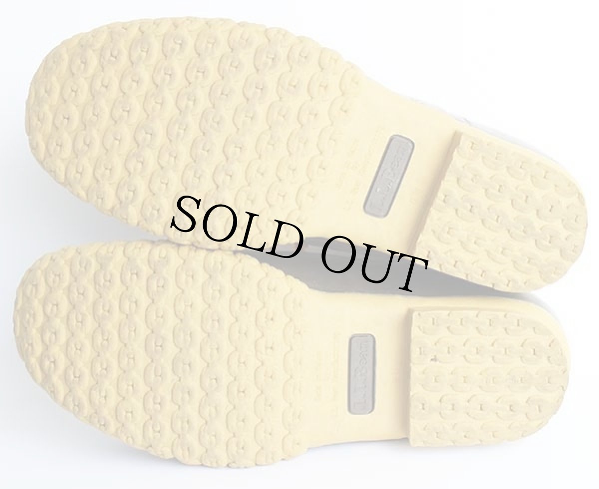 画像4: USA製 L.L.Bean 3ホール ビーンブーツ ガムシューズ タン×ブラウン 9W (4)