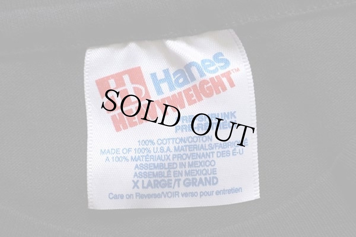 画像3: デッドストック★90s Hanes Hamura SAIMIN コットンTシャツ 黒 XL (3)