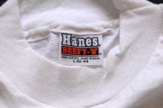 画像3: デッドストック★80s USA製 Hanes Columbia Pictures コットンTシャツ 白 L (3)