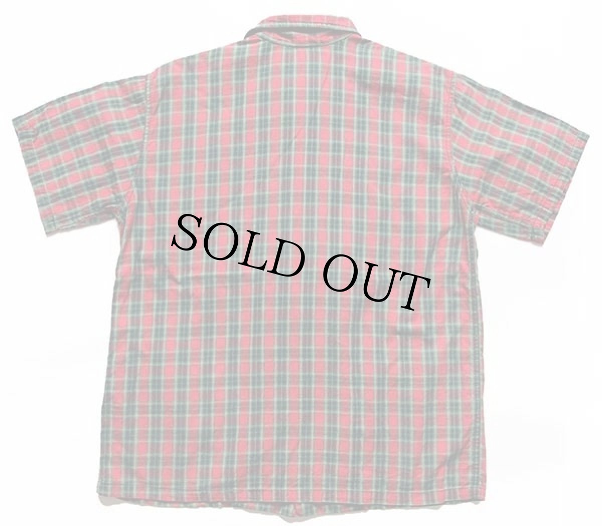 画像2: USA製 THE BOULDER MOUNTAINEER タータンチェック 半袖 コットンシャツ M (2)