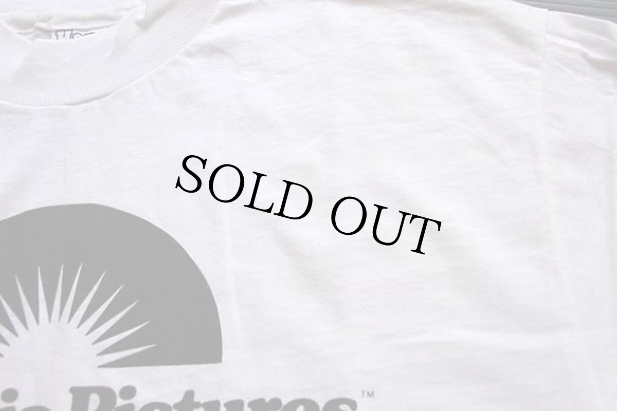 画像4: デッドストック★80s USA製 Hanes Columbia Pictures コットンTシャツ 白 L (4)