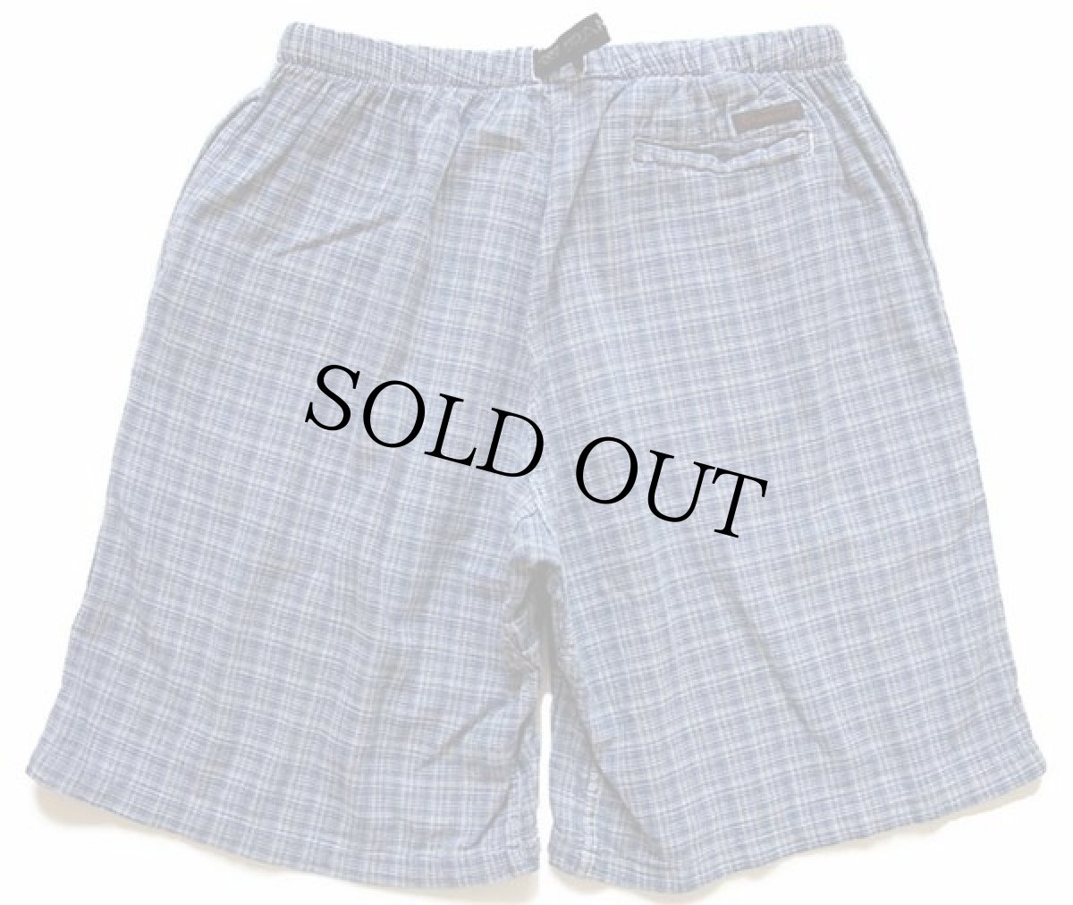 画像2: 90s USA製 GRAMICCIグラミチ チェック コットン クライミングショーツ L★ショートパンツ (2)
