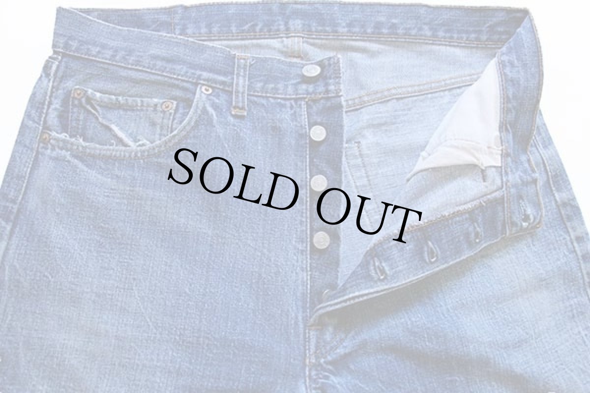 画像3: 70s USA製 Levi'sリーバイス 501 シングル 66前期 デニムパンツ w36 (3)