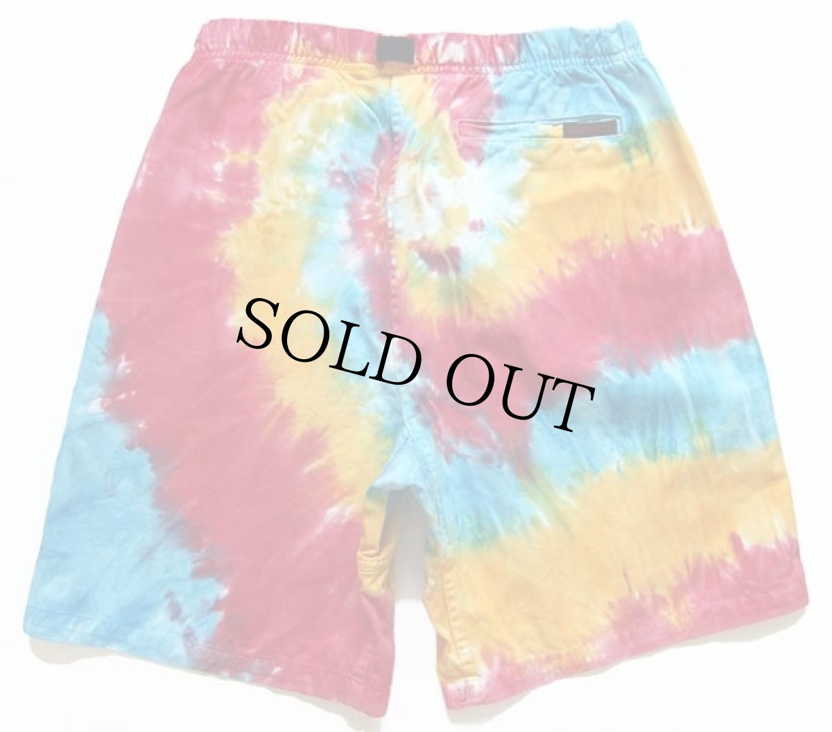 画像2: 00s USA製 GRAMICCIグラミチ タイダイ染め コットン クライミングショーツ M★ショートパンツ (2)