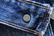 画像7: 70s USA製 Levi'sリーバイス 501 シングル 66前期 デニムパンツ w36 (7)
