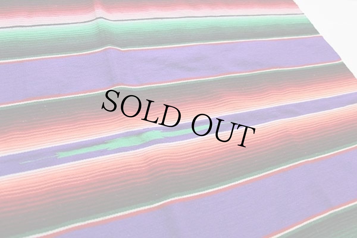 画像3: メキシカン ラグ サラペ 大 (3)