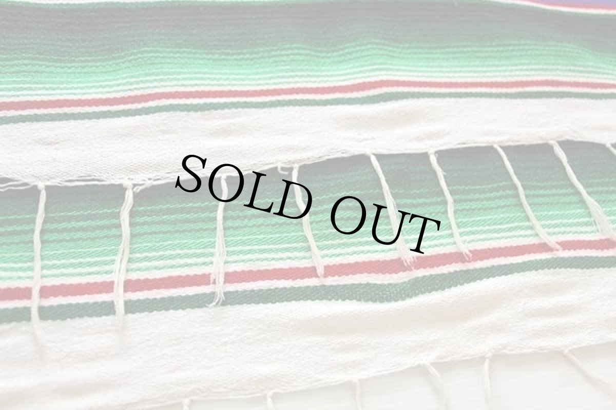 画像4: メキシカン ラグ サラペ 大 (4)