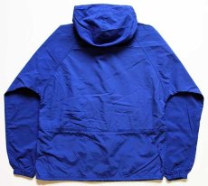 画像2: 90s L.L.Bean ナイロン アノラックパーカー 青 S (2)