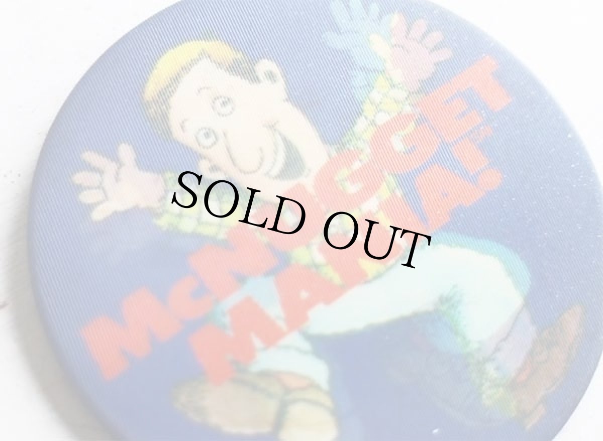 画像3: ビンテージ McDonald'sマクドナルド McNUGGET MANIA! レンチキュラー 缶バッジ (3)