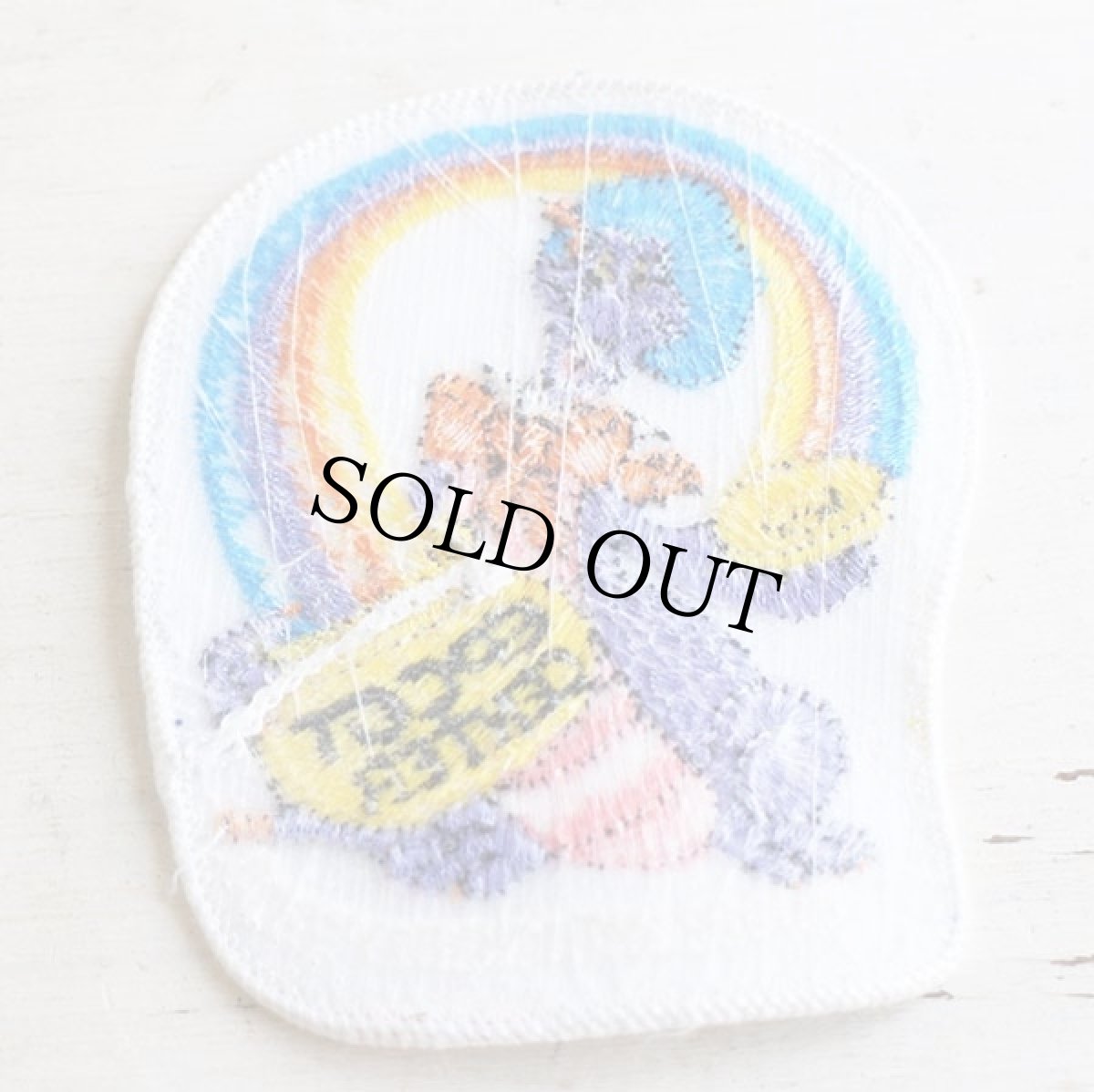 画像2: 80s EPCOT CENTER エプコット フィグメント ドラゴン パッチ★ワッペン (2)