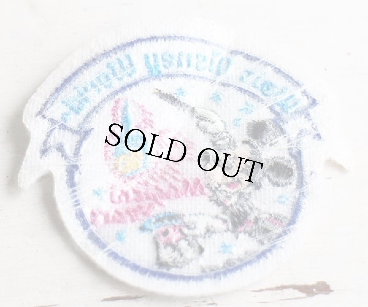 画像2: ビンテージ Walt Disney World 20 Magical years ミッキー フェルトパッチ★ワッペン (2)